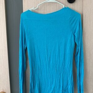 Intimissimi Turquoise Long Sleeve Top